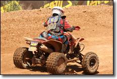 Rainbow Mike Cafro - Honda TRX 450R ATV WORCS Racing