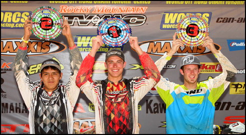WORCS Racing Pro-Am ATV Podium