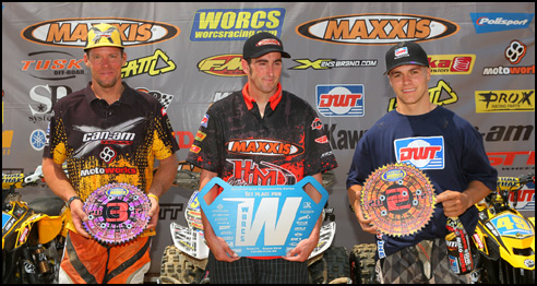 WORCS Racing Pro ATV Podium