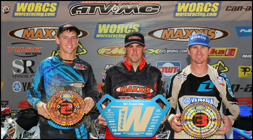 WORCS Racing Pro ATV Podium
