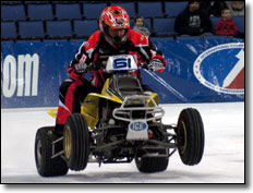 Unlimited Outlaw Quad ATV World ICE Racing