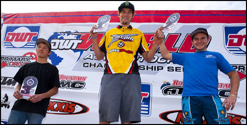 World ATV Motocross Championship Series Pro ATV Podium