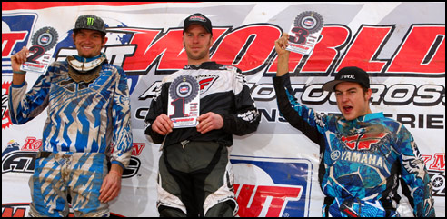 World ATV Motocross Championship Series Pro ATV Podium
