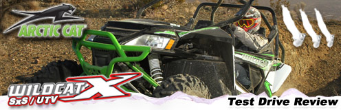 2013 Arctic Cat Wildcat 4 1000 SxS / UTV Test Drive Review