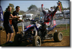 2011 ACU Quadcross Britsh ATV Champion John Mitchell 