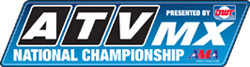 AMA ATV Motocross National Motocross Racing Series Logo