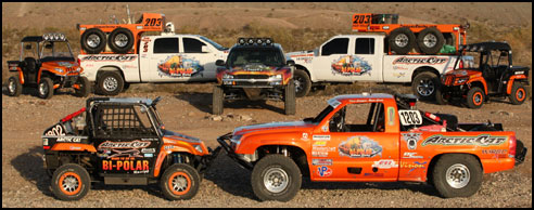 Bi-Polar Arctic Cat Score Baja Race Team