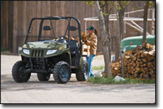 Prowler 550 H1  Flatbed UTV Loading