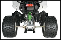Arctic Cat DVX 300 sport atv rear end