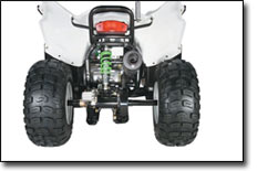 Special Edition White DVX90 ATV