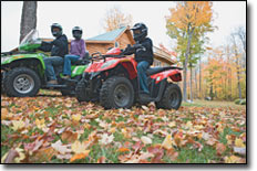 Arctic Cat 150 4x2 ATV Family Group