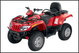 Arctic Cat TRV 400 ATV Red