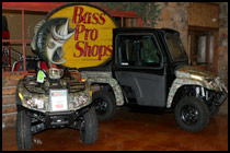 Arctic Cat ATV - Bass Pro - NASCAR Jamie McMurray