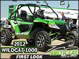 2012 Arctic Cat Wildcat 1000 HO SxS / UTV Public Debut

