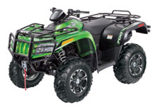 2013 Arctic Cat 700 LTD Utility ATV - Arctic Cat Green