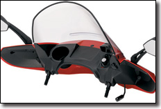Arctic Cat Windsheild system - Touring - Storage