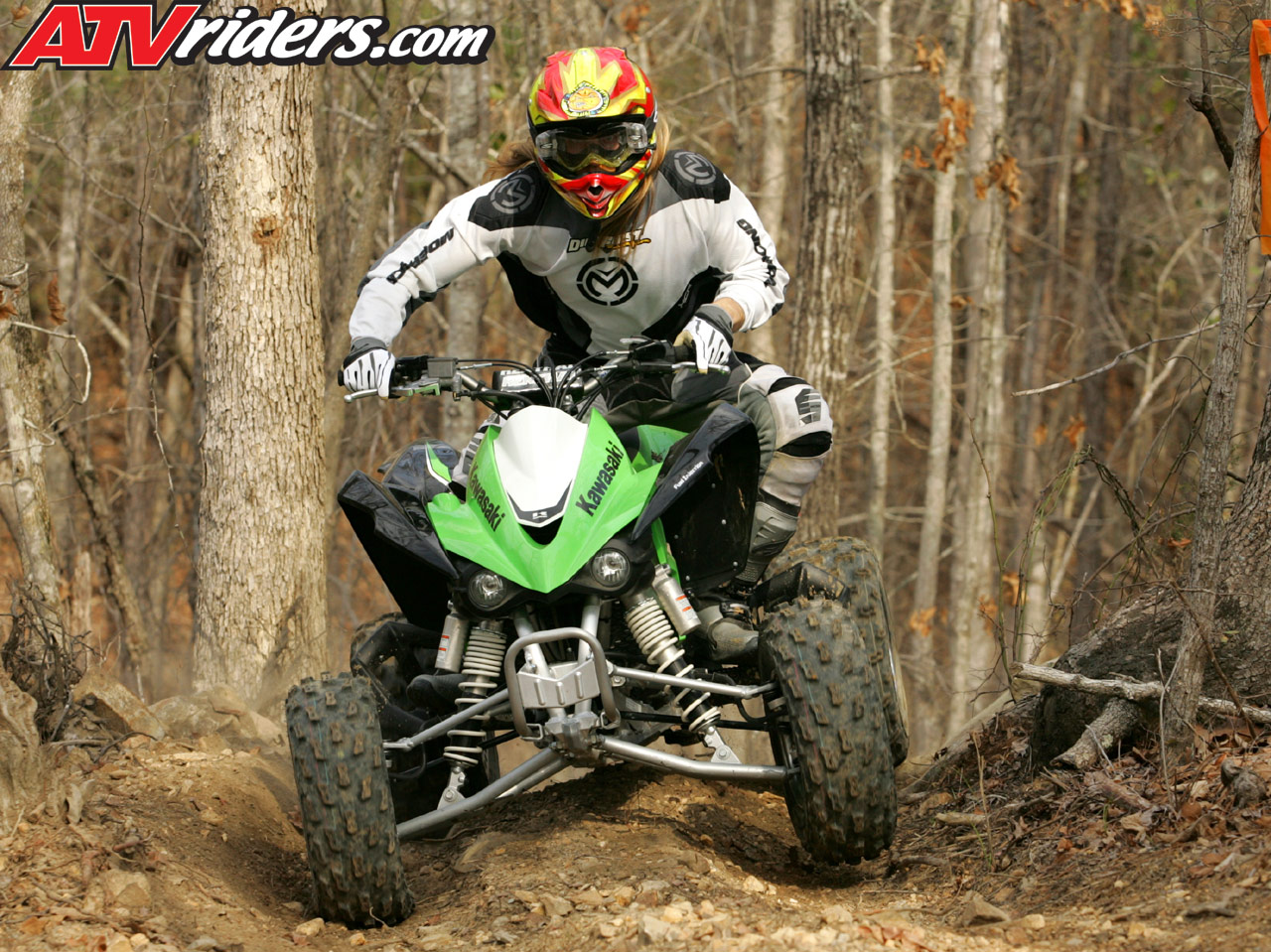 Delvis Drivkraft hovedpine 2008 Kawasaki KFX 450R Project Quad Build - Front Suspension, Brakes,  Steering Stem - Part One