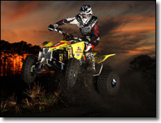 Chris Borich Suzuki LT450R QuadRacer ATV