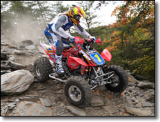 Honda TRX 450R ATV Rock Riding
