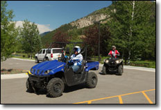 2012 Yamaha Rhino 700 SxS & Grizzly 700 ATVAlpine, Wyoming