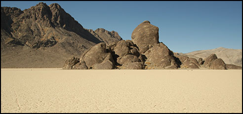 Race Track Grandstands - Death Valley, CA