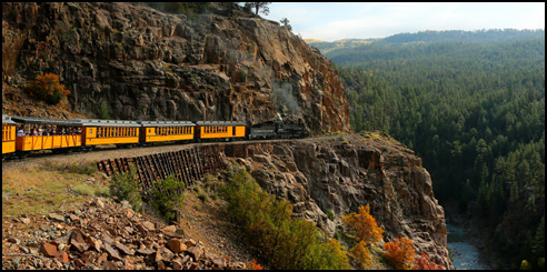 Durango & Silverton Railroad Train Engine 480