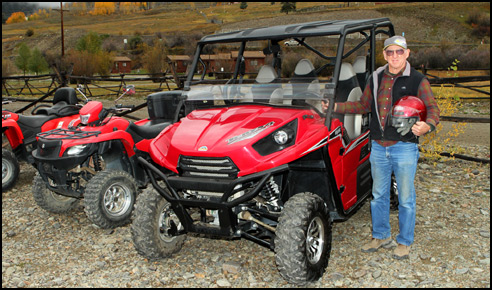 Kawasaki Teryx4 750 4x4 SxS Doug Bogart