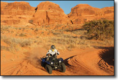 Moab. Utah - Yamaha Grizzly Utility ATV