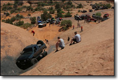 Rally on the Rocks - Hell's Revenge Trail - Escalator