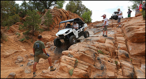 Rally on the Rocks Behind the Rocks Trail