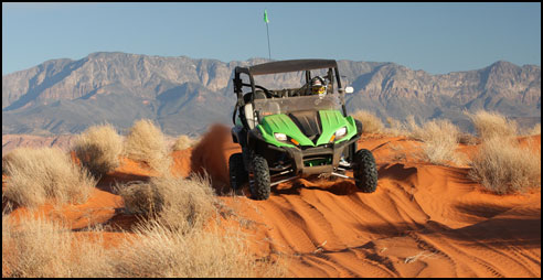 Kawasaki Teryx 750 SxS / UTV Sand Hollow State Park