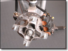 ATV Front Brake Caliper & Rotor