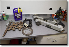 ATV & UTV / SxS Maintenance Work Space