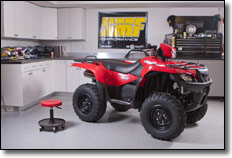 ATV & UTV / SxS Maintenance Work Space
