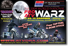 ATVDRA Albany , GA Flyer Front