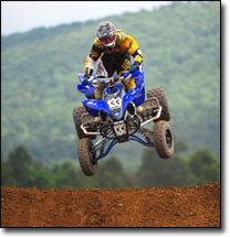 ATV Motocross Track Yamaha YFZ450