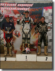 KTM's Paul Holmes Podium