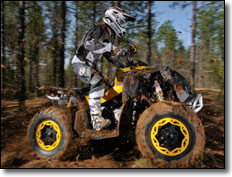 2010 BRP Can-Am  Renegade ATV Fox Racing Shox