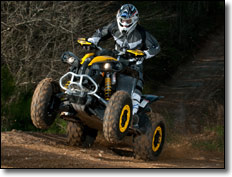 2010 BRP Can-Am  Renegade ATV Fox Racing Shox