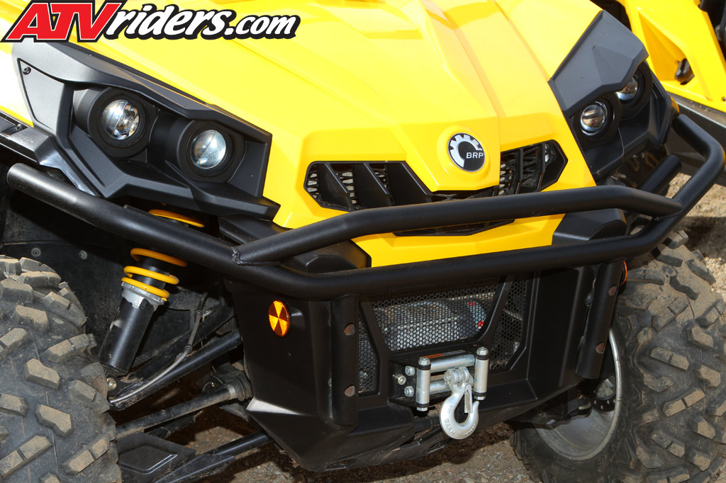 The Commander XT Package features a large front bumper along with a 4,000lb...