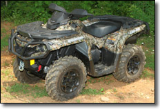 2012 BRP Can-Am Outlander ATV 