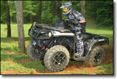 2012 BRP Can-Am Outlander ATV 
