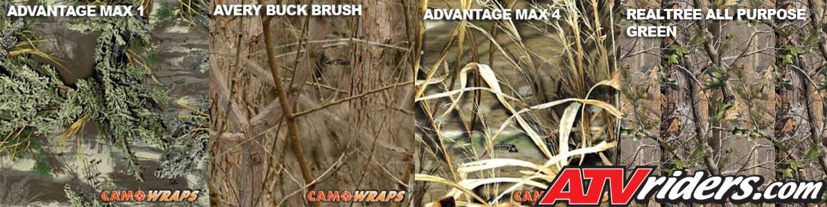 ATV & SxS Camouflage Buyers Guide for Hunting & Fishing