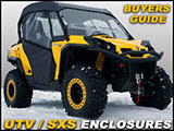 UTV / SxS Cab Enclosures Provide an Escape from the Weather