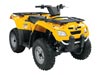 Yellow Can-Am Outlander 400 H.O. ATV