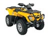 Yellow Can-Am Outlander 800 H.O. XT 4x4 ATV