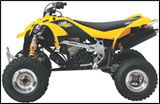 Can-Am DS 450 Red White Left