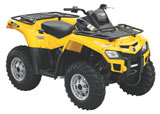 Side, Outlander 500 4x4 ATV