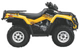 Side, Can Am Outlander 650 XT ATV