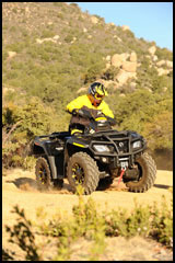  Can-Am Outlander 800R XT-P 4x4 ATV Rear